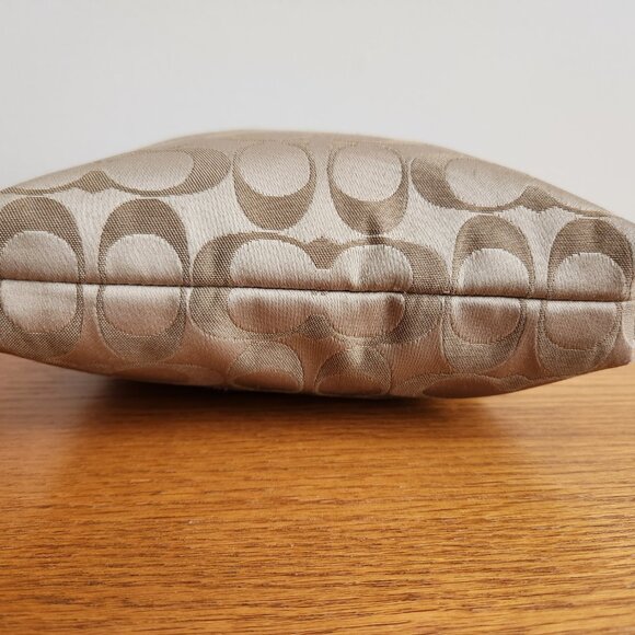 COACH MONOGRAM POPPY SIGNATURE SATIN CROSSBODY BAG - Picture 5 of 9